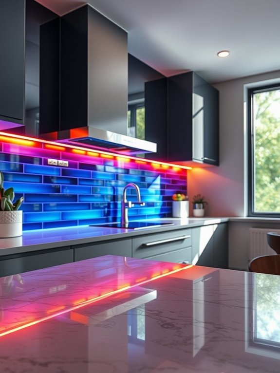 dynamic color shift illumination