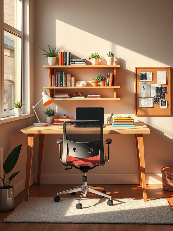efficient and organized workspace