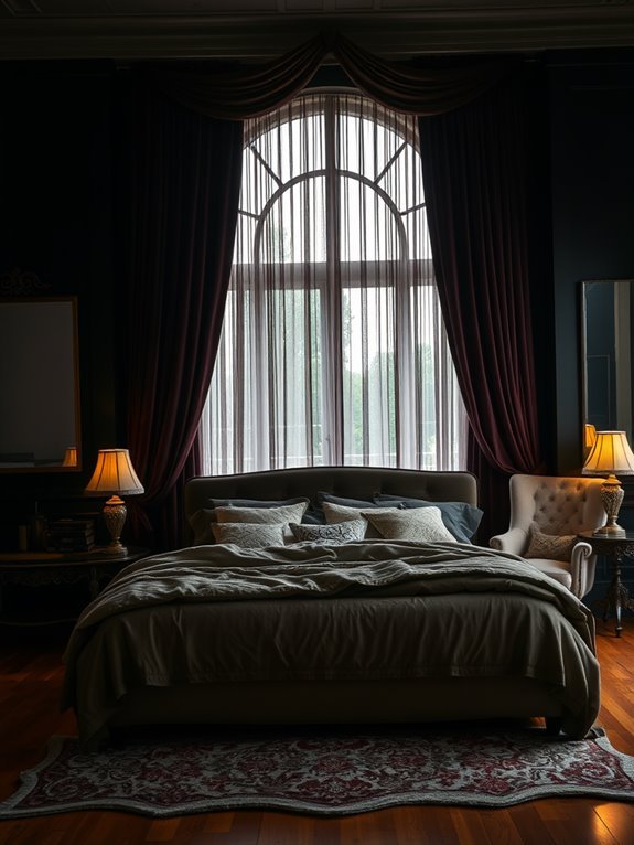 elegant and bold curtains