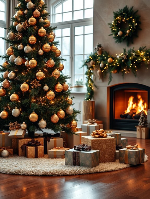 elegant holiday tree decorations