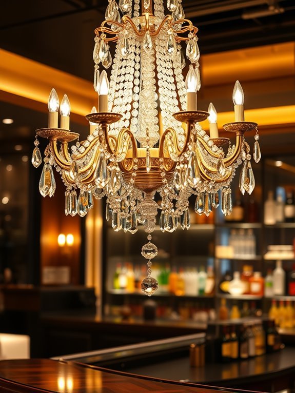 elegant lighting decor statement
