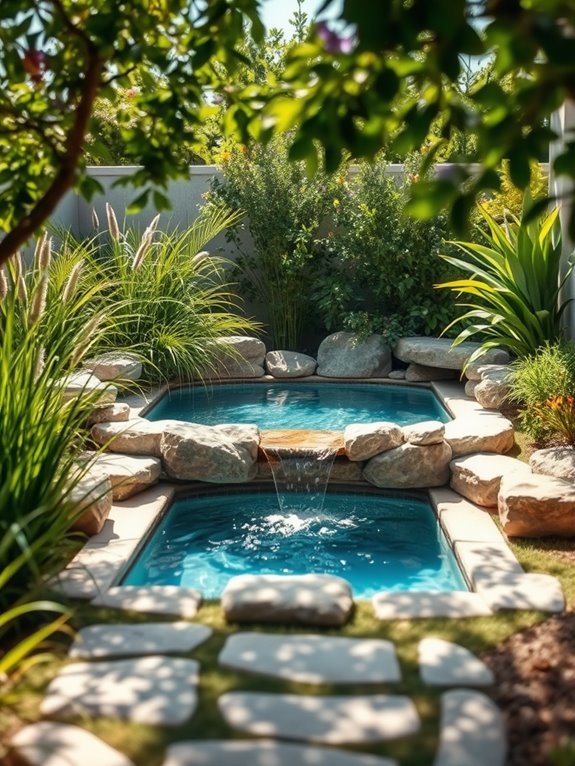 elegant natural stone oasis