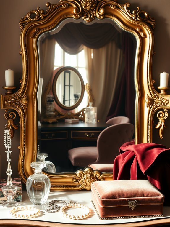 elegant retro reflective decor