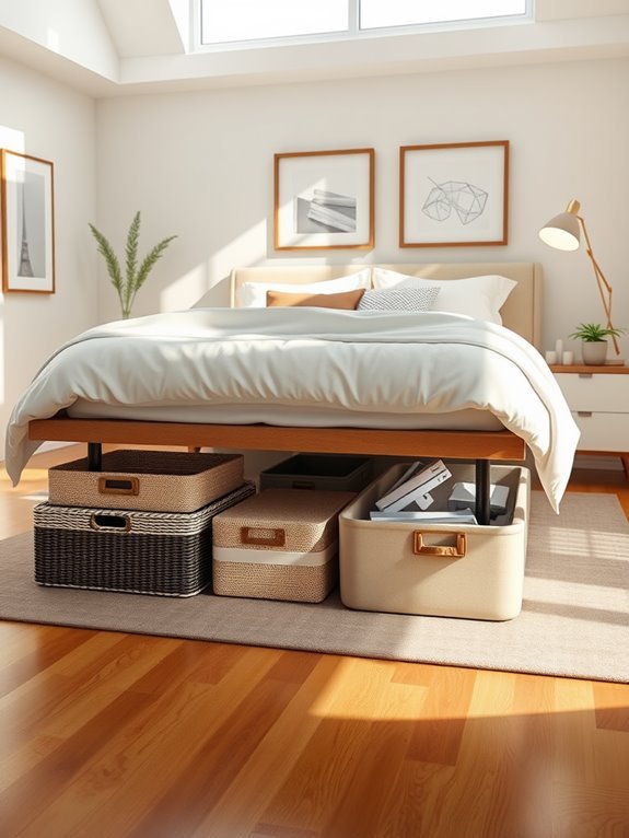 elevate bed for storage