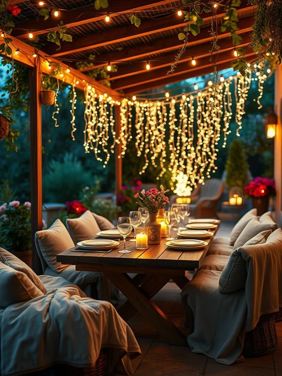 enchanting illuminated atmosphere