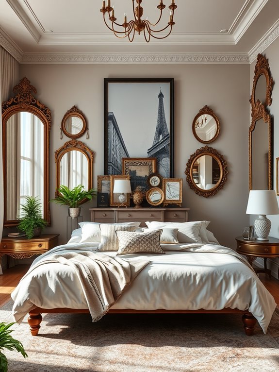 enhance space with mirrors