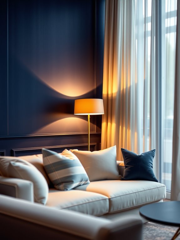 enhancing room ambiance elegantly
