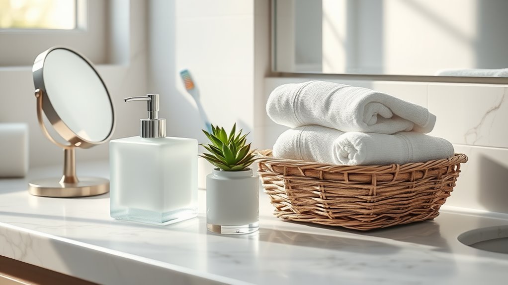 essentials for countertop organization
