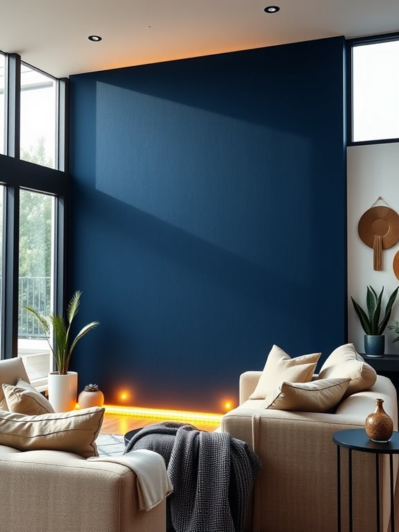 evaluate wall color carefully