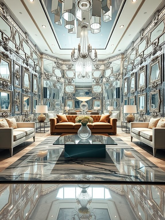 excessive reflections and transparency