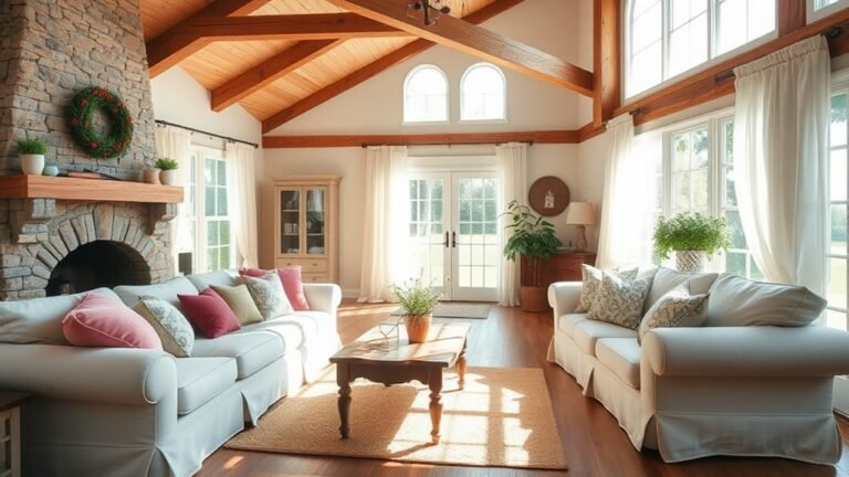 farmhouse living room designs