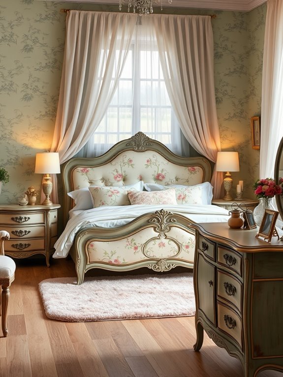 floral vintage chic style