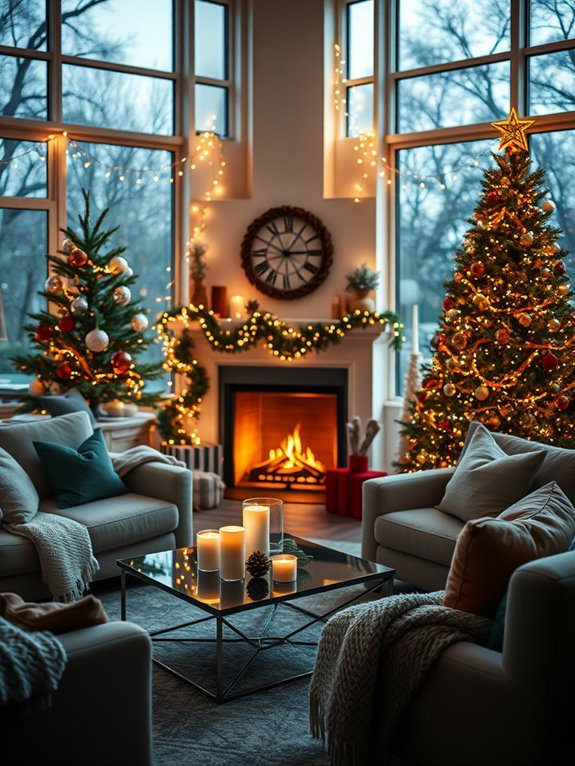 illuminate with festive lights