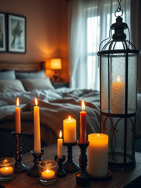 illuminated by soft light