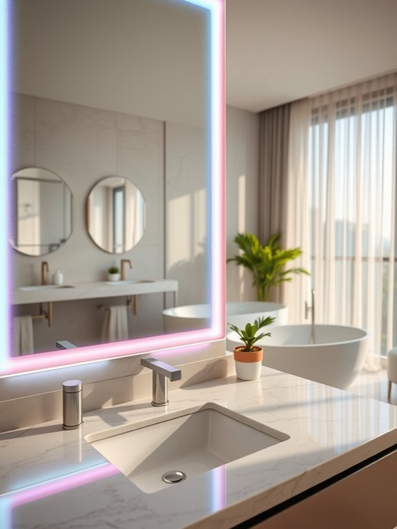 illuminated reflective surface technology