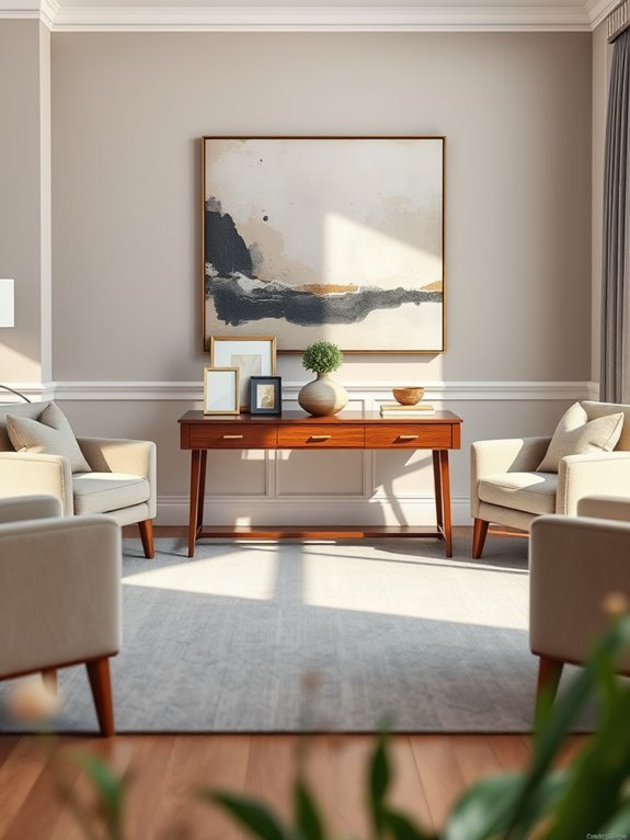 include a console table