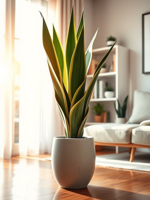 indoor air purifying plant
