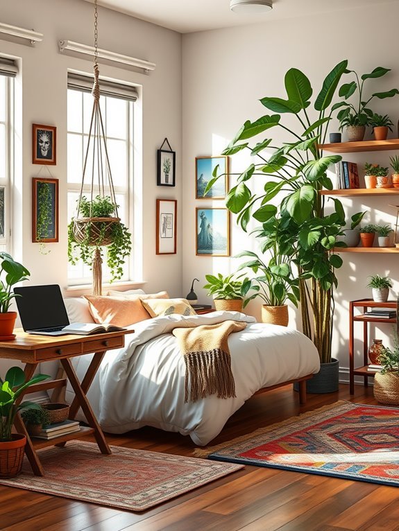 indoor plants enhance freshness