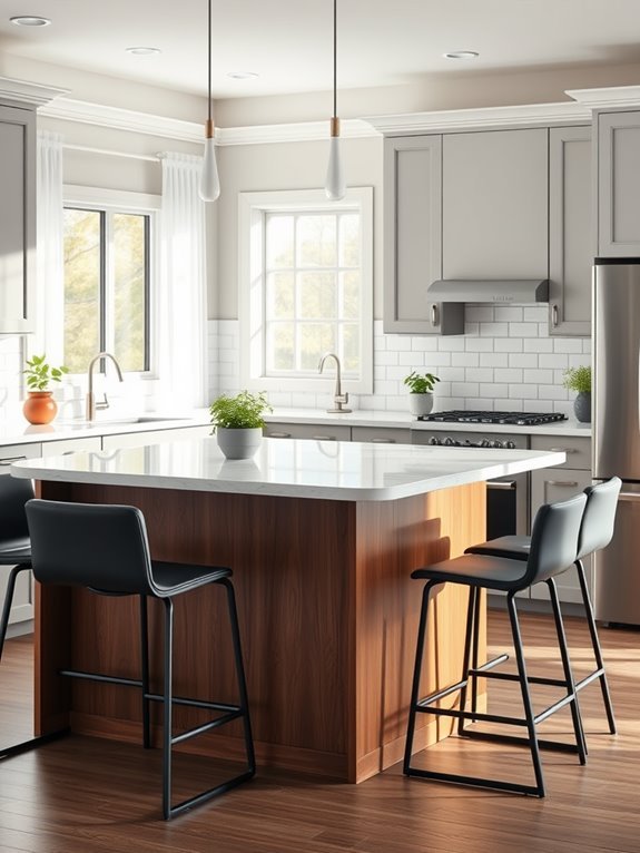install a kitchen island