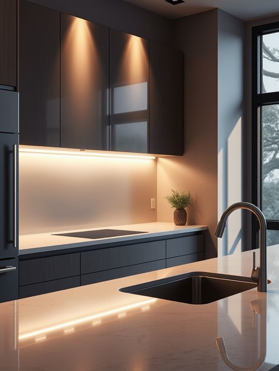 intelligent lighting for cabinets