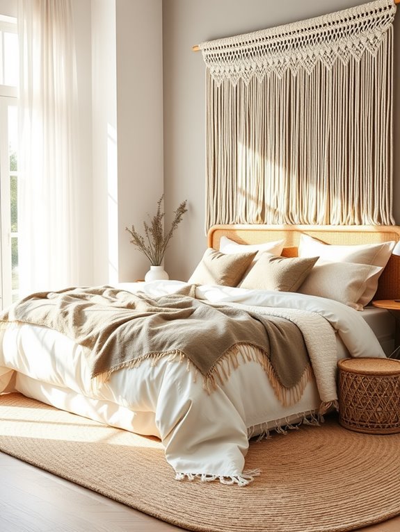 intricate woven macrame designs