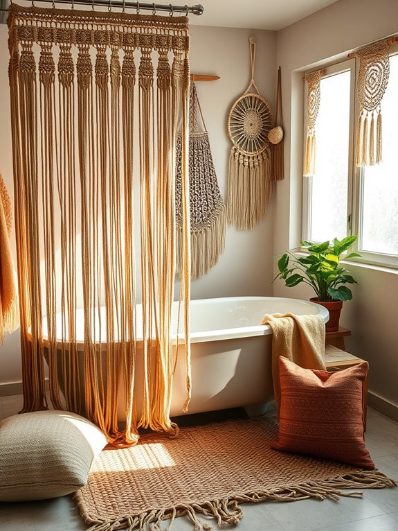 knotting fabrics for decor