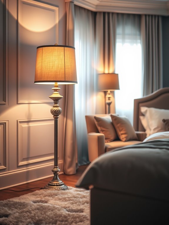 lamps featuring decorative shades