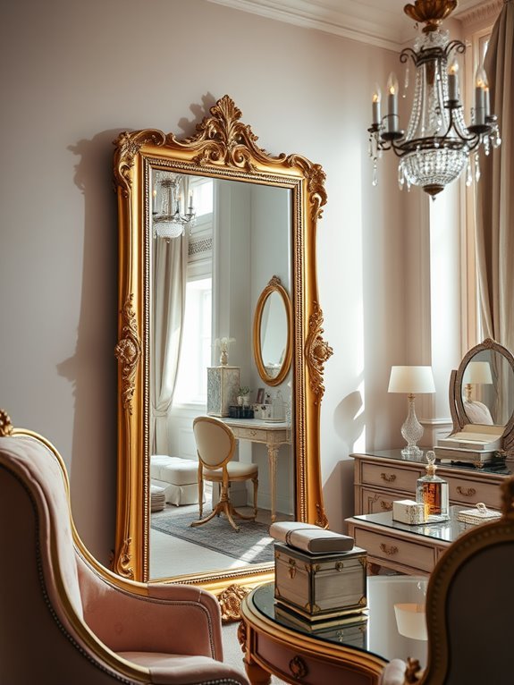 large decorative wall mirrors