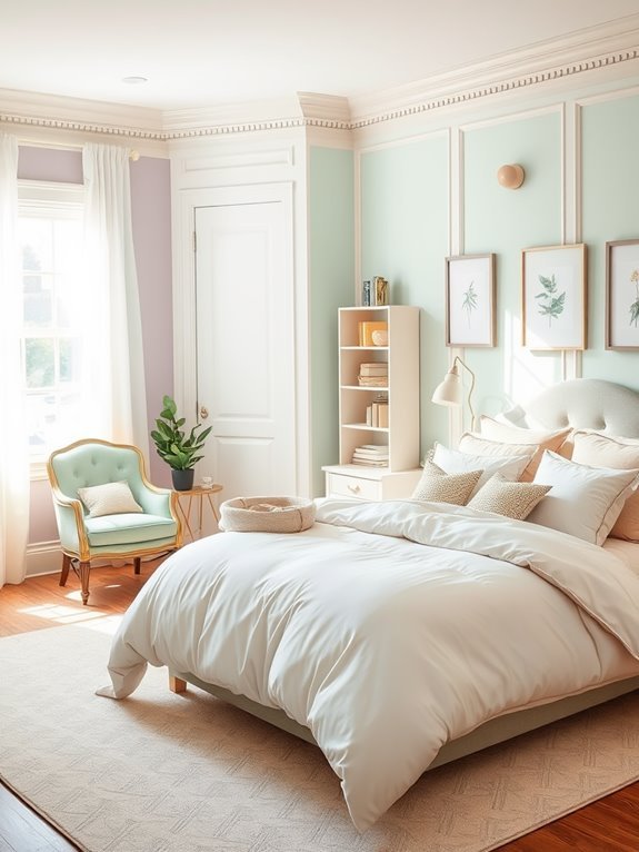 light and airy pastels