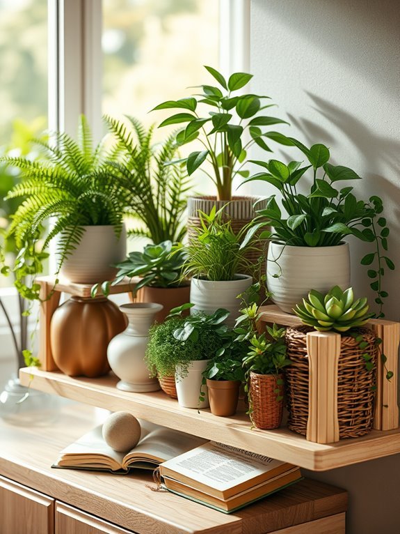 lush botanical natural decor