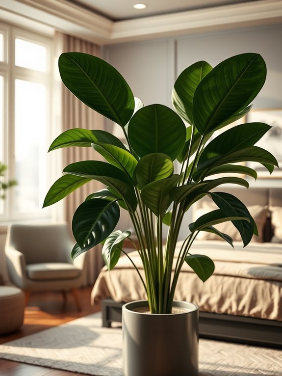 lush green indoor plant