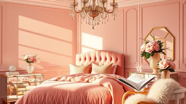 luxurious pink bedroom ideas