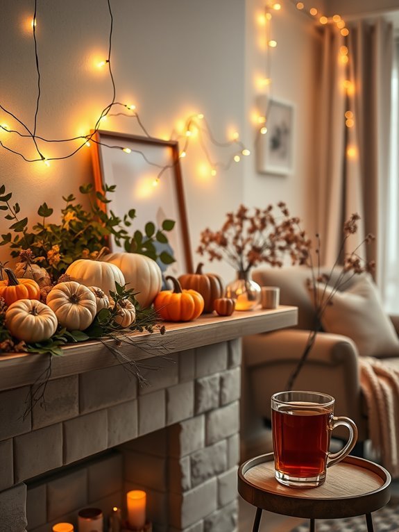 magical string light ambiance