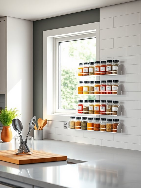 magnetic spice storage solution