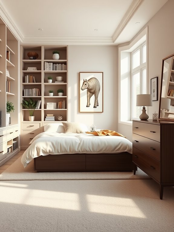 maximize space with storage