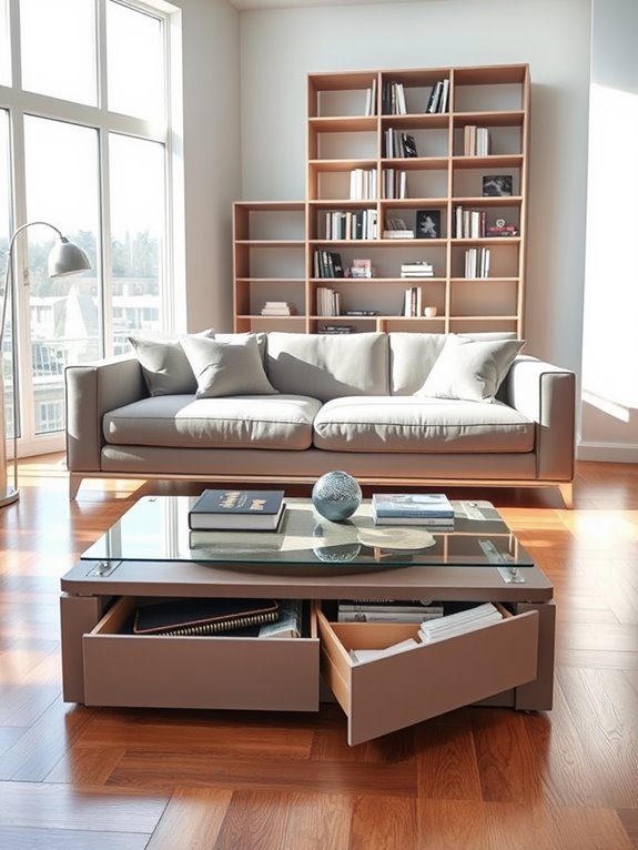 maximize space with storage