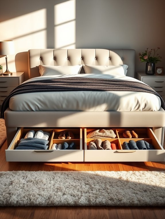 maximize space with storage