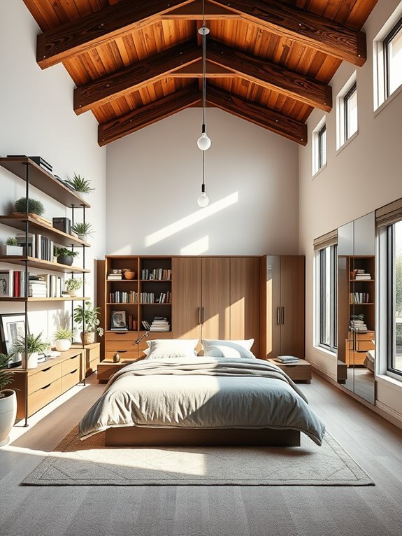 maximize vertical storage options