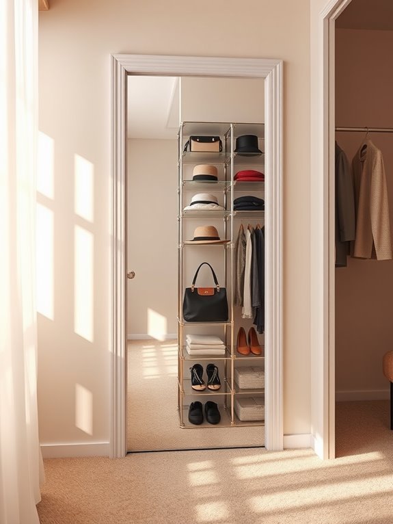 maximize vertical storage space
