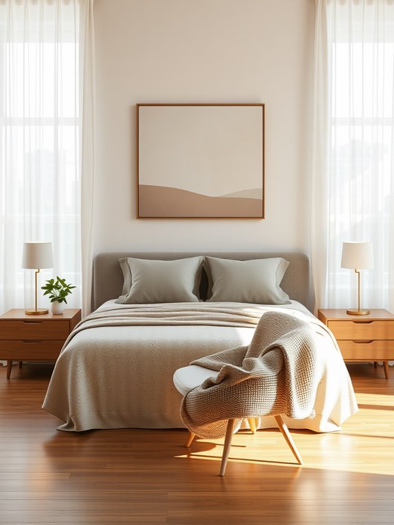 minimalist and purposeful decor