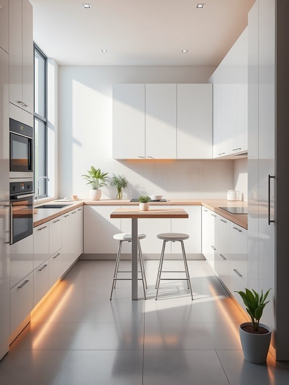 minimalist kitchen design tips