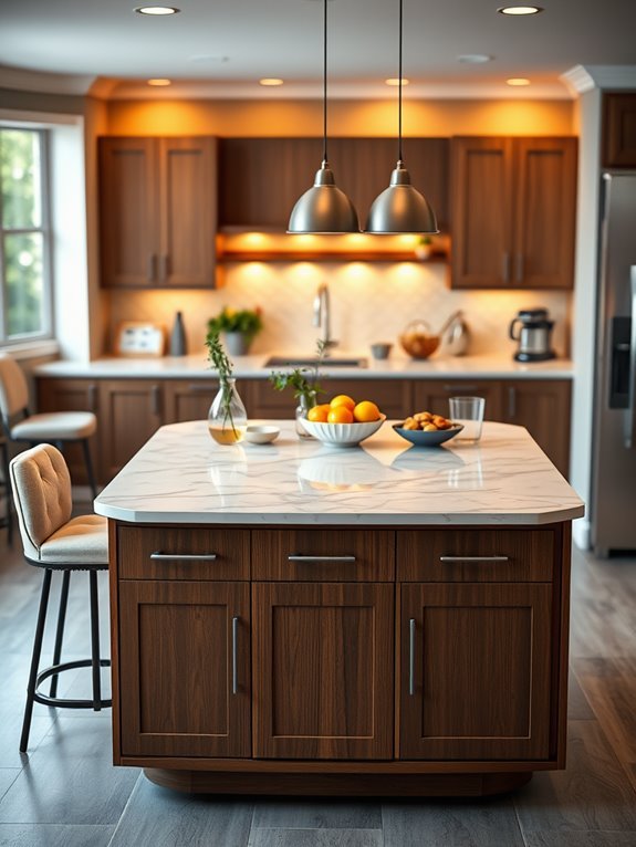 mobile kitchen island design