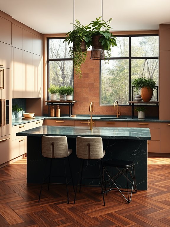 modern earthy color palette