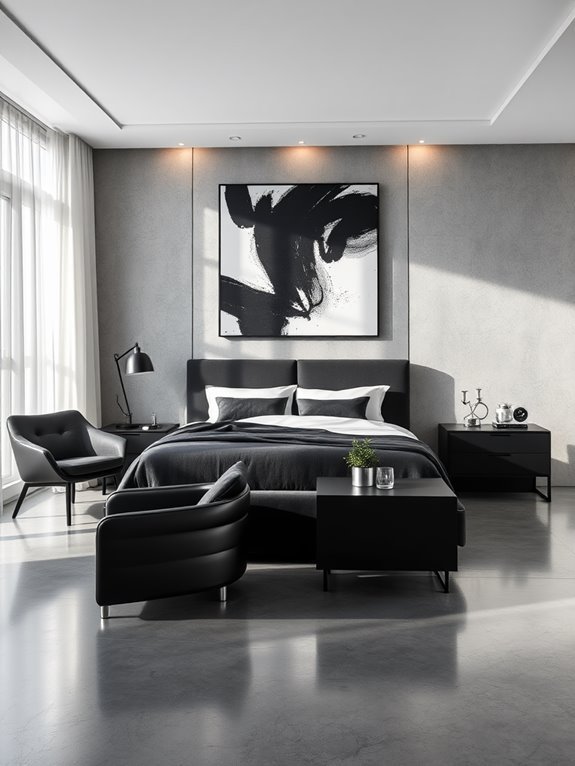 modern monochrome aesthetic