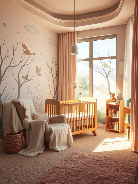 murals adorn artistic walls