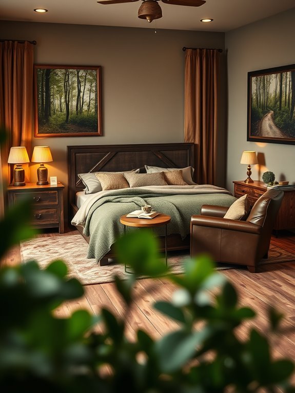 natural earthy color palette