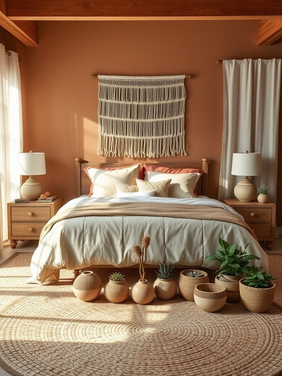 natural hues and surfaces