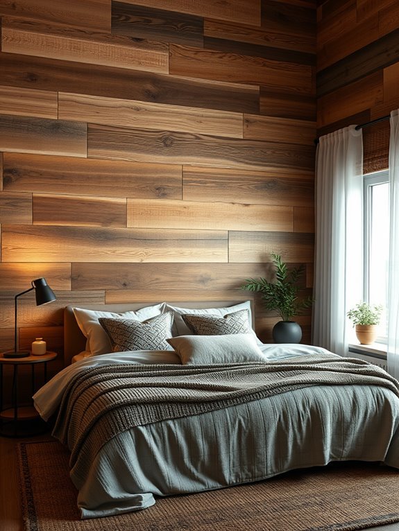 natural textured wooden surfaces