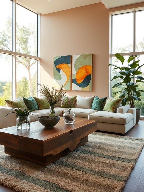 nature themed design features