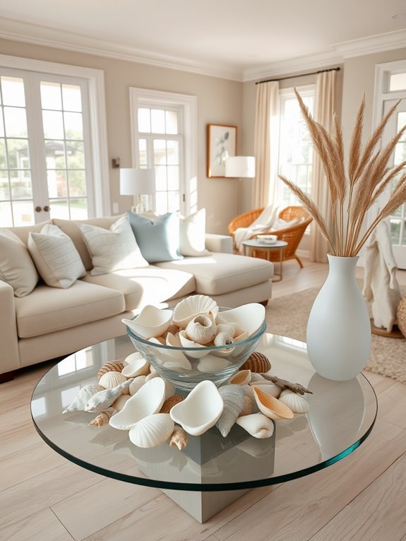 nautical shell decor elegance